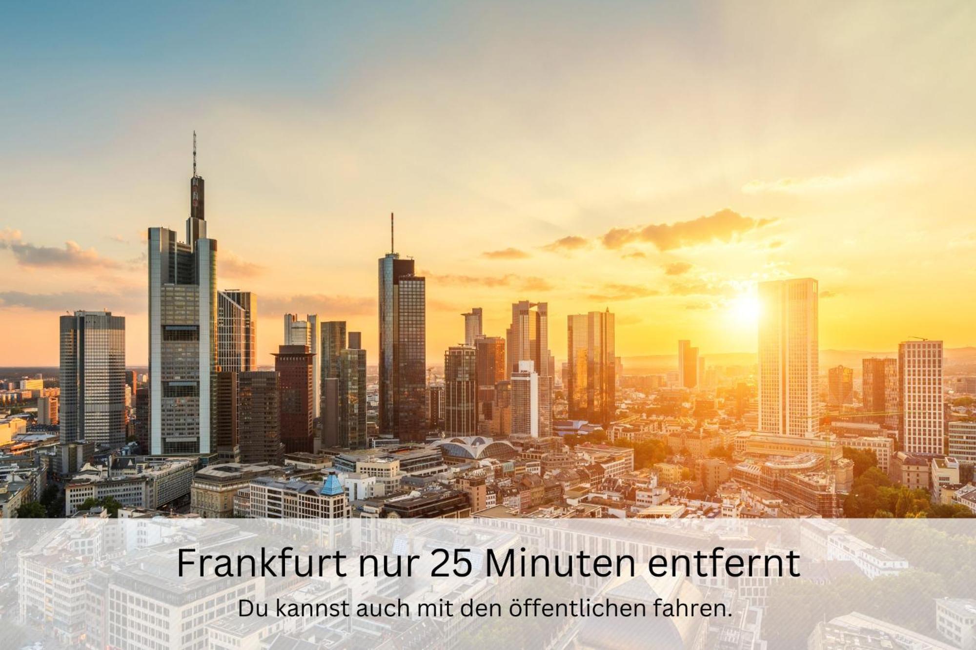 Urban Jungle Industrial Parkplatz Balkon Business Apartment Dreieich Exterior photo